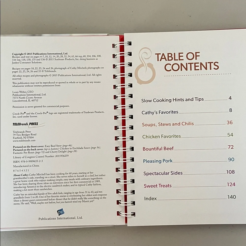 Crock-Pot Dump Meals 5 Ingredients or Less Hardbound Cookbook - New, Unused - Picture 4 of 10